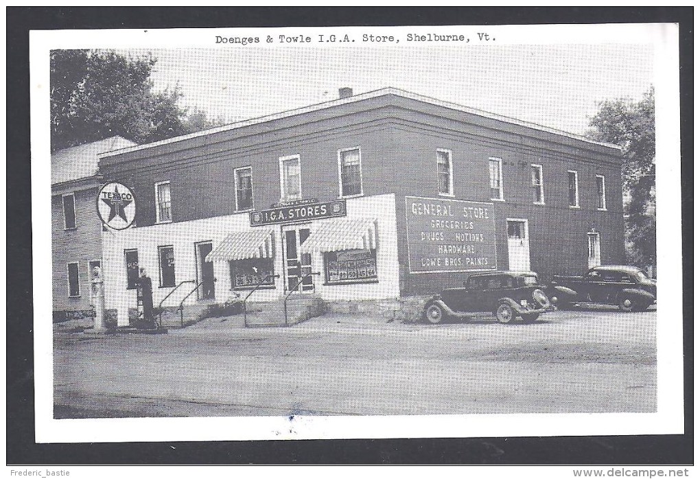 SHELBURNE - Doenges & Towle  I.G.A. Store - Autres & Non Classés