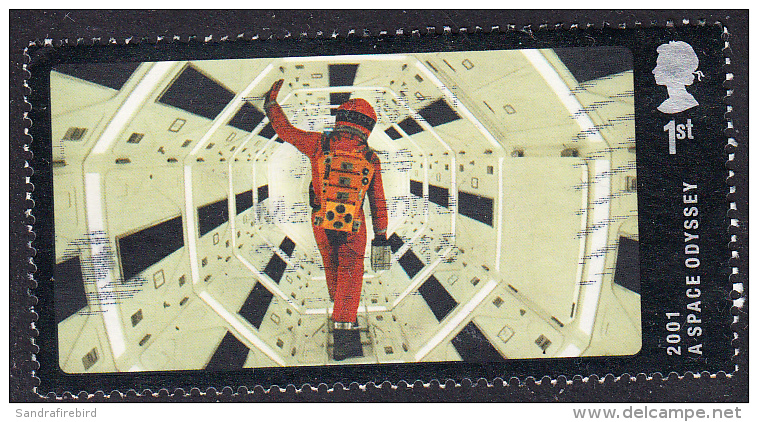 GREAT BRITAIN - 2014 Great British Film - 2001 A Space Odyssey 1st SG3604  Used - Used Stamps