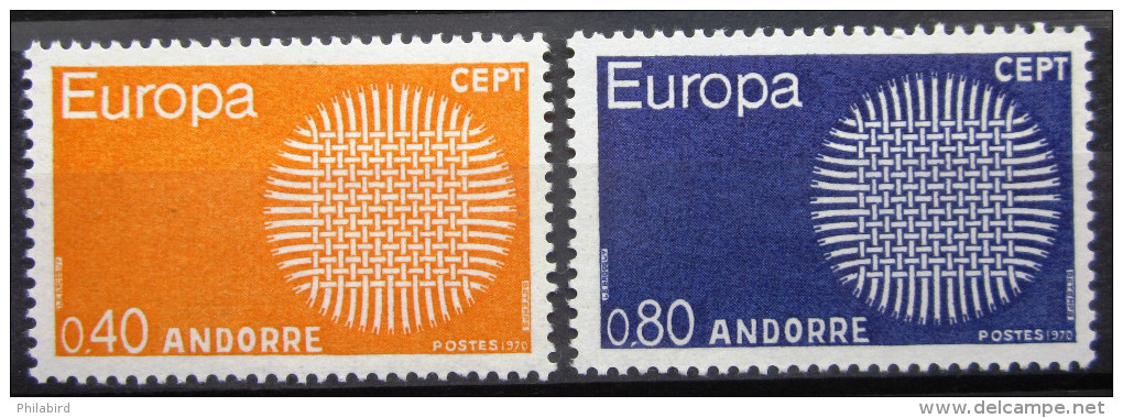 ANDORRE             N° 202/203             NEUF** - Unused Stamps