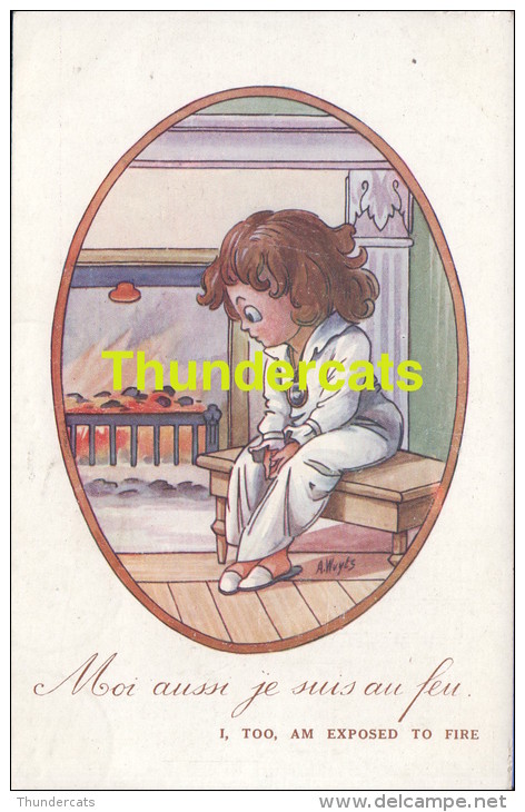 CPA ILLUSTRATEUR A WUYTS PETITE FILLE ** ARTISTS SIGNED WUYTS LITTLE GIRL No 85 - Wuyts
