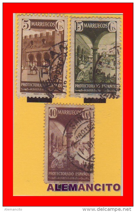 ESPAÑA -  COLONIA - ESPAÑOLA  -   MARRUECOS  - AÑO -1928-1950 - Marruecos Español