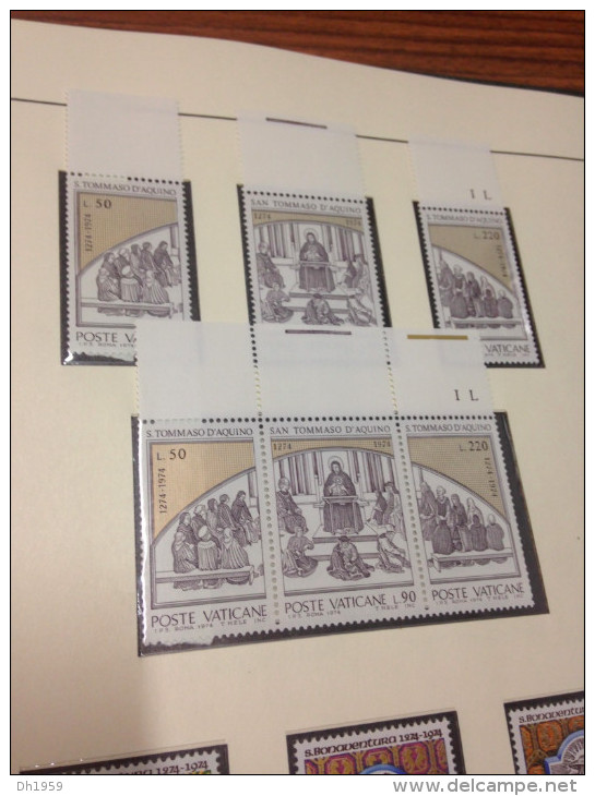 VATICAN COLLECTION 1963 - 1985 MNH NSC ** CITTA DEL VATICANO VATICAN ALBUM SAFE PAPE POPE PAPST