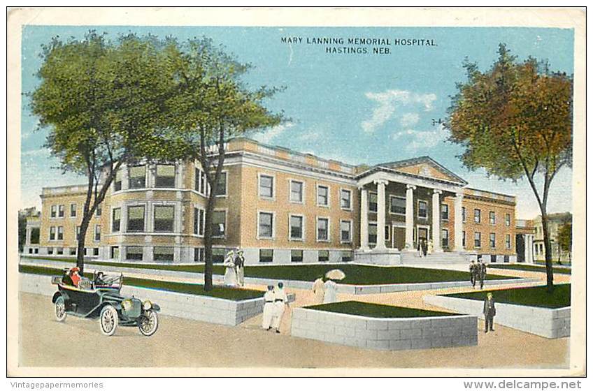 203461-Nebraska, Hastings, Mary Lanning Memorial Hospital, Williams Photo Co No 48858 - Hastings