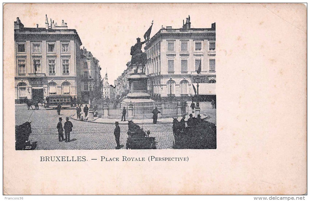 Lot de 74 cartes CPA de BRUXELLES - Toutes scannées -