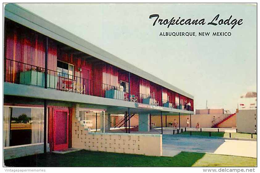 241127-New Mexico, Albuquerque, Tropicana Lodge, Route 66, Alfred McGarr No ACK-508 - Albuquerque