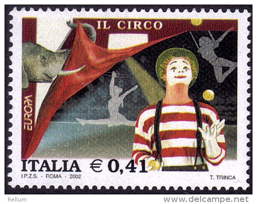 Europa - CEPT 2002 - Italie - Yvert Nr. 2575 - Michel  Nr. 2842   ** - 2002