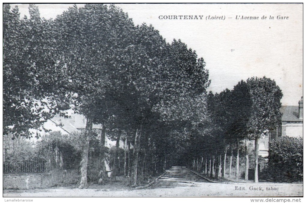 45, COURTENAY, L'AVENUE DE LA GARE - Courtenay