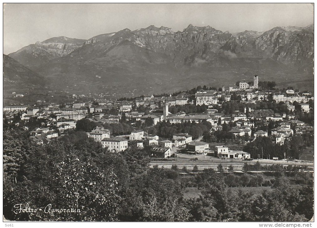 4621.   Feltre - Belluno - Panorama - 1967 - Altri & Non Classificati