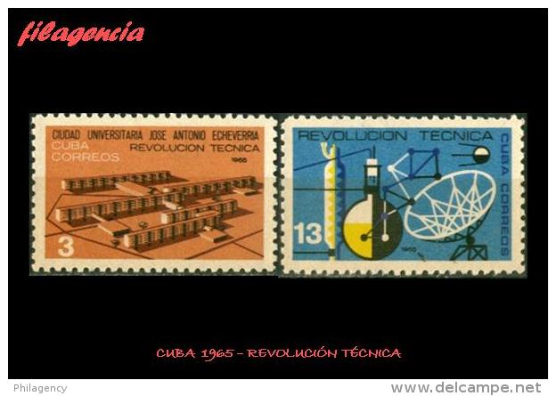 CUBA MINT. 1965-04 REVOLUCIÓN TÉCNICA EN CUBA - Neufs