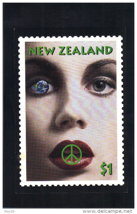 Nouvelle Zélande , Entier Carte Postale Neuve . Nuclear - Free 1995. - Postal Stationery