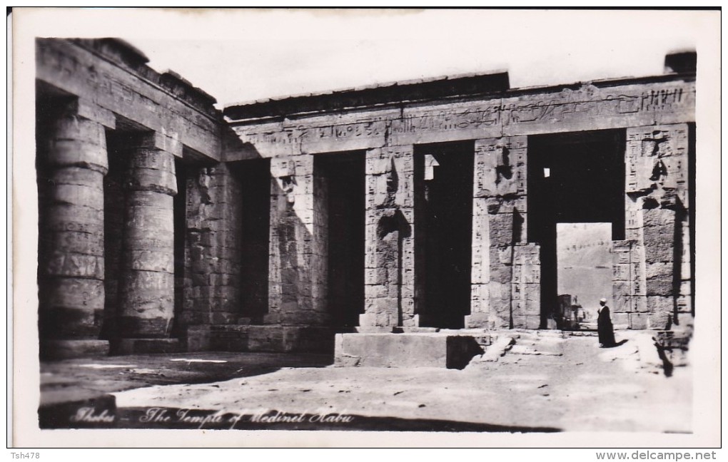 EGYPTE---THEBES---the Temple Kabu--voir 2 Scans - Autres & Non Classés