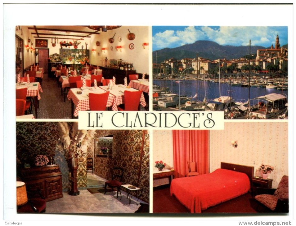 CP- MENTON (06) Hotel Restaurant Le Claridge 's - Menton