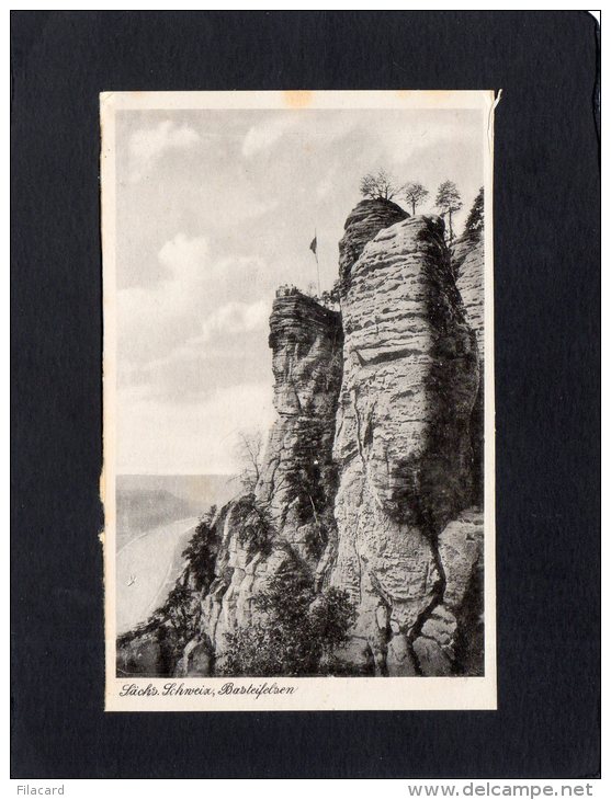 56714    Germania,  Sachs.  Schweiz,  Basteifelsen,    NV - Bastei (sächs. Schweiz)