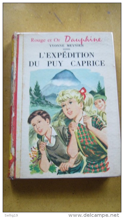 L´Expédition Du Puy Caprice - Bibliotheque Rouge Et Or