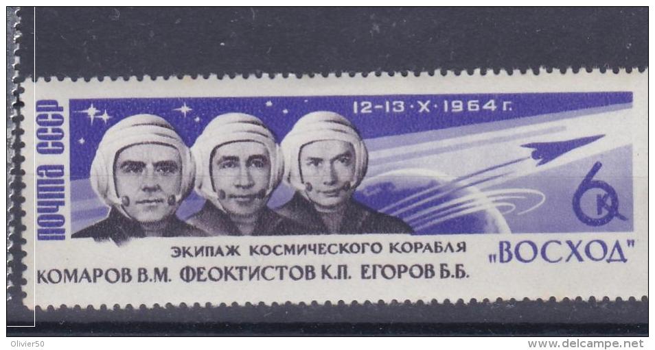 URSS (1964) " Cosmonautes"  Neufs* - UdSSR
