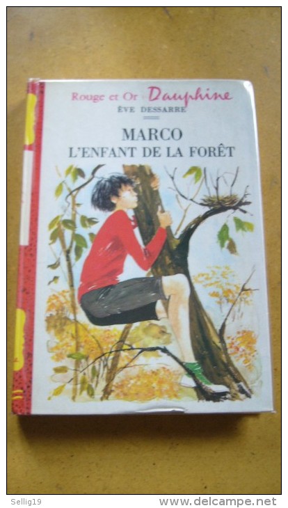 Marco L'enfant De La Forêt - Bibliothèque Rouge Et Or