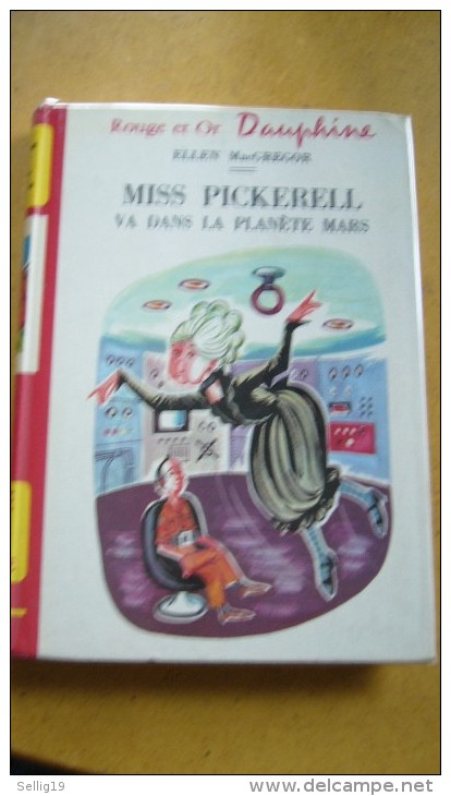 Miss Pickerell Va Dans La Planète Mars - Bibliothèque Rouge Et Or