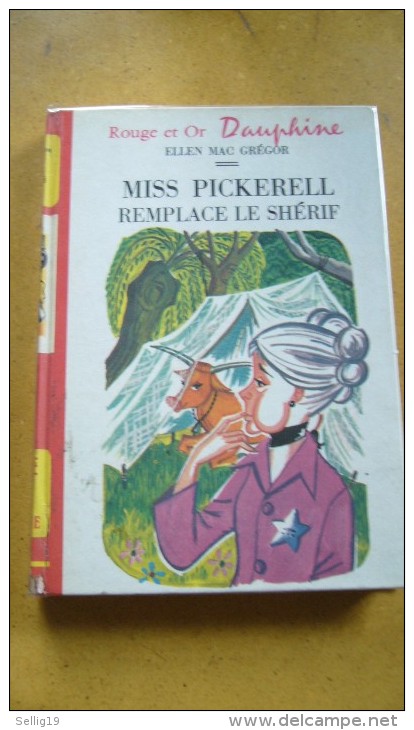 Miss Pickerell Remplace Le Shérif - Bibliothèque Rouge Et Or