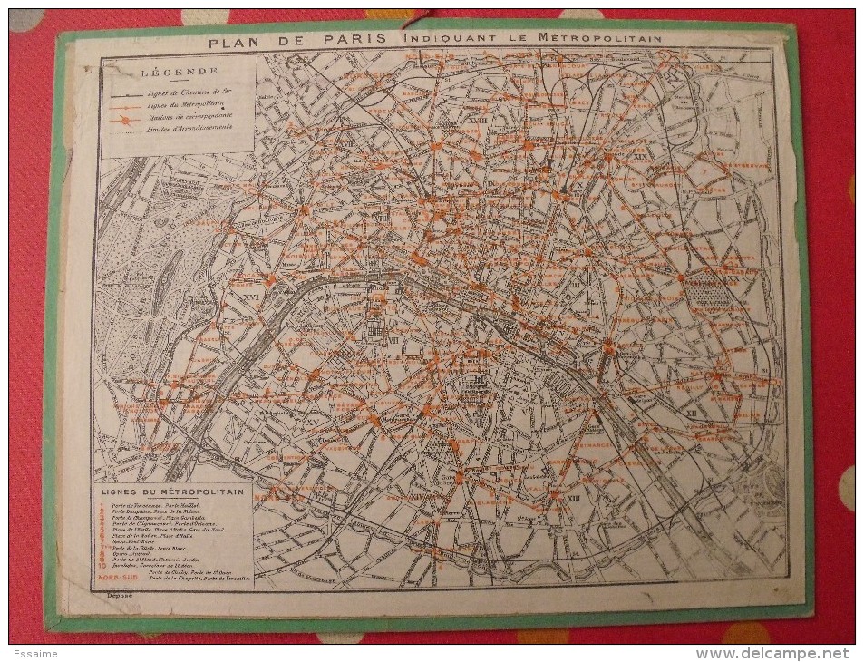 Almanach Des PTT. Paris. Calendrier Poste, Postes Télégraphes.1929. Hydravion Vedette - Grand Format : 1941-60