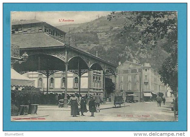 CPA LABOUCHE 241 - Marché La Halle FOIX 09 - Foix