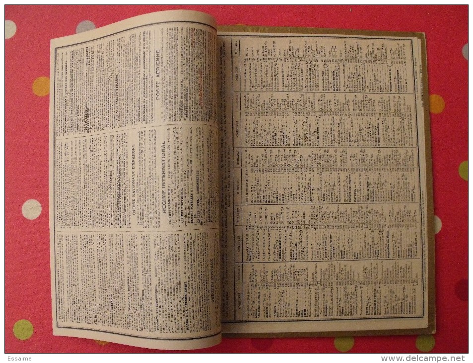 Almanach Des PTT. Calendrier Poste, Postes Télégraphes.1932. Château D'Amboise - Big : 1921-40