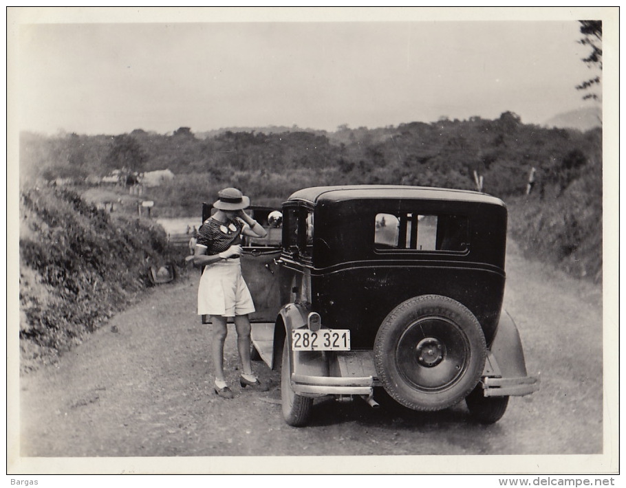 Photo Auto Automobile Route Irumu Congo Afrique - Cars