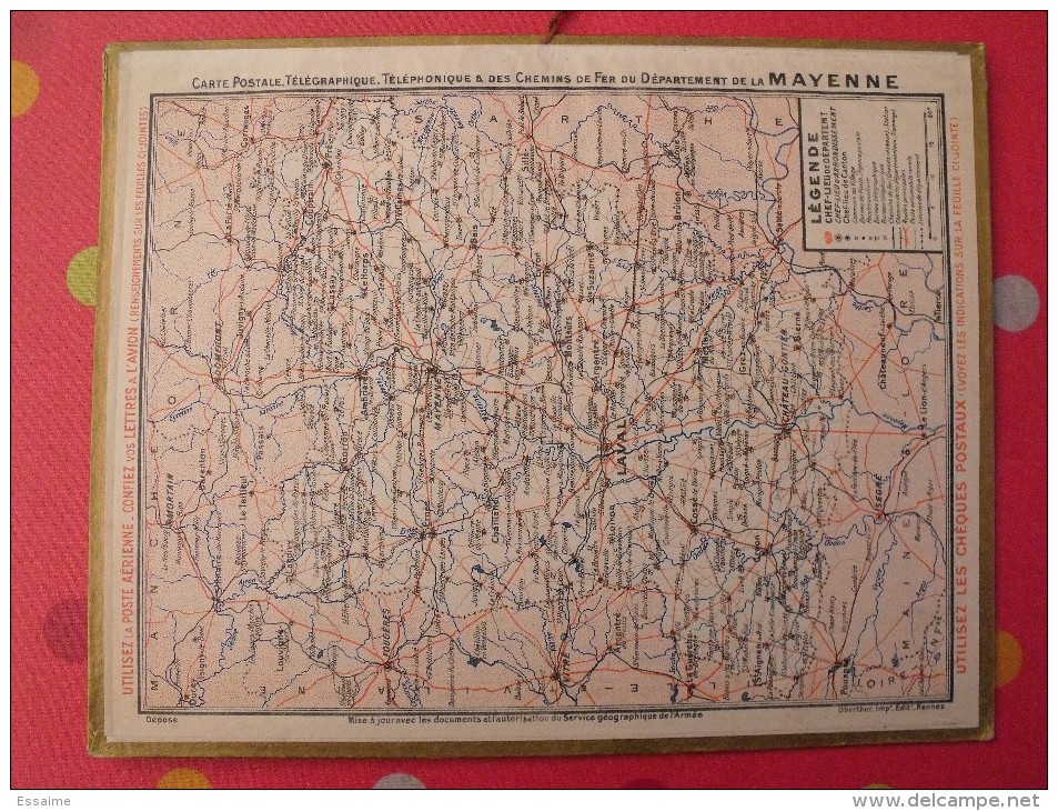 Almanach Des PTT.  Calendrier Poste, Postes Télégraphes.1938. Saint Guénolé - Formato Grande : 1921-40