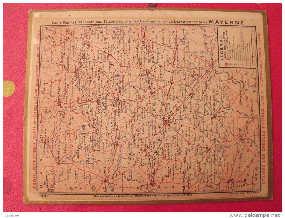 Almanach Des PTT. Calendrier Poste, Postes Télégraphes.1941. Suisse Normande - Grand Format : 1941-60