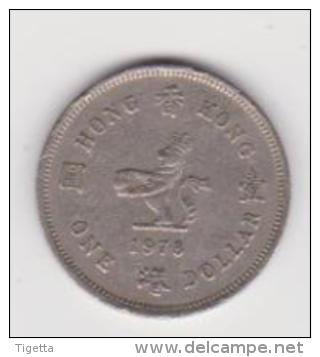 HONG KONG   1 DOLLAR  ANNO 1978 - Hong Kong