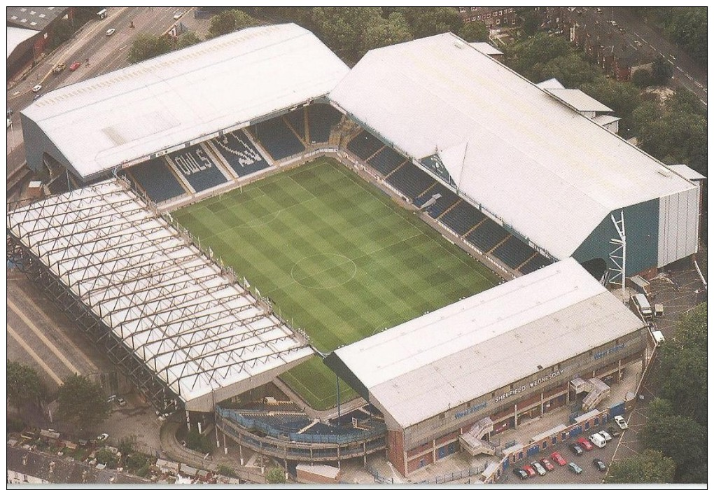 Cartolina Stadio Sheffield (Inghilterra - England) - Campo Sportivo - Stadium Postcard - NON Viaggiata - Soccer