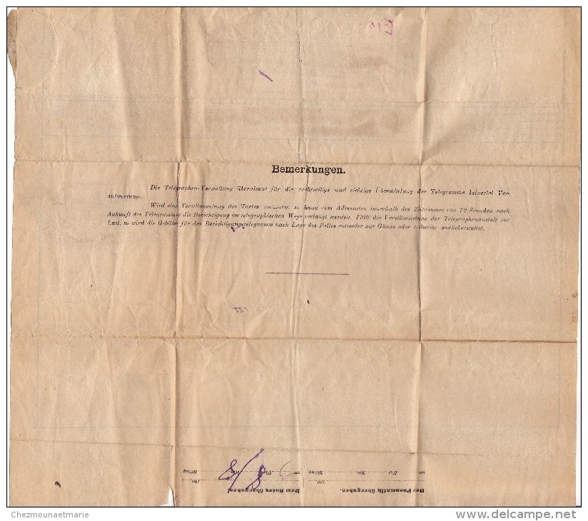 AUTRICHE - INNSBRUCK LYON - 1904 - TELEGRAMME TELEGRAMM - Franking Machines (EMA)