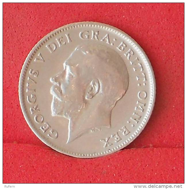 GREAT BRITAIN  6  PENCES  1916  2,83 GRS - 0,925 SILVER KM# 815  -    (Nº13006) - H. 6 Pence