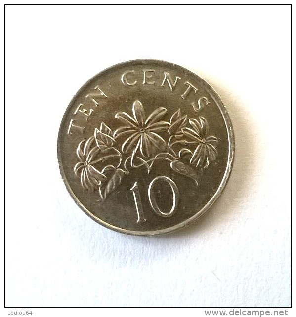 10 Cents 1986 - Singapour - Superbe +++ - - Singapour