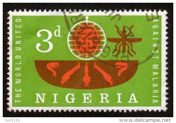 NIGERIA - Scott #128 Malaria Eradication (*) / Used Stamp - Nigeria (1961-...)