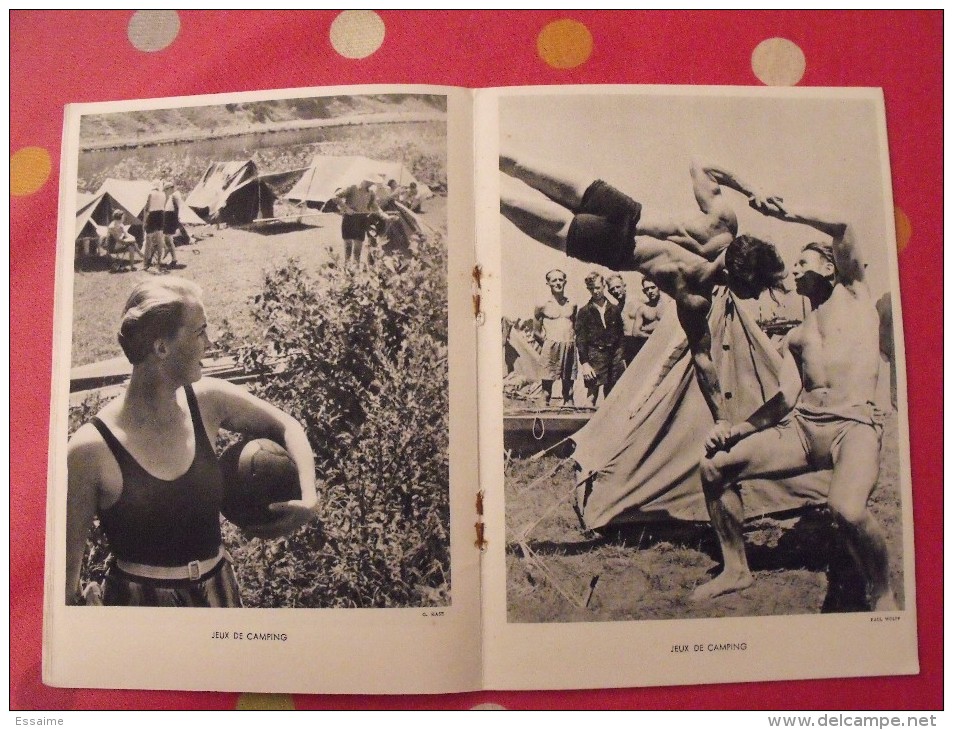 Revue Mieux Vivre. N° 6 De 1937. Photo Photographies. Thème Le Camping. Gabriel-joseph Gros. Schostal Wolff Féher Jiru - 1900 - 1949