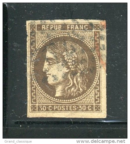 Superbe N° 47 - 1870 Bordeaux Printing