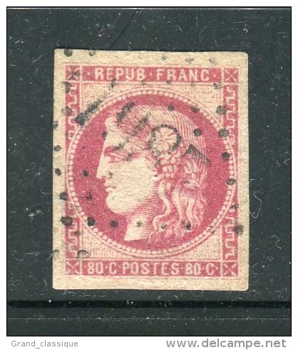 Superbe N° 49 - 1870 Bordeaux Printing