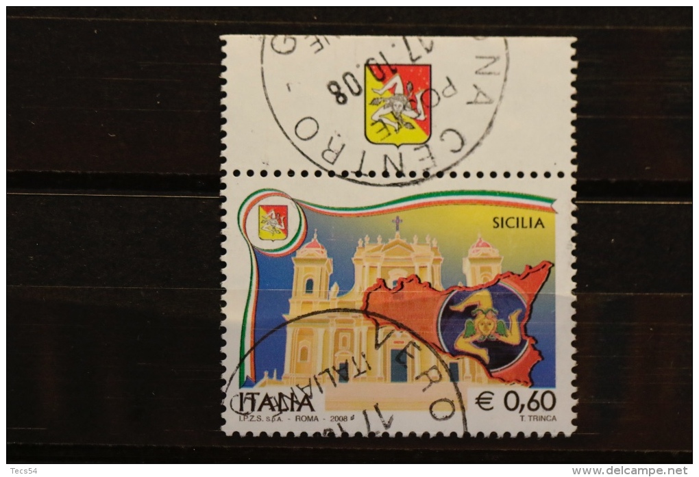 ITALIA USATI 2008 - REGIONI D´ITALIA SICILIA BANDELLA - RIF. G 1486 - QUALITA´ LUSSO - 2001-10: Usati