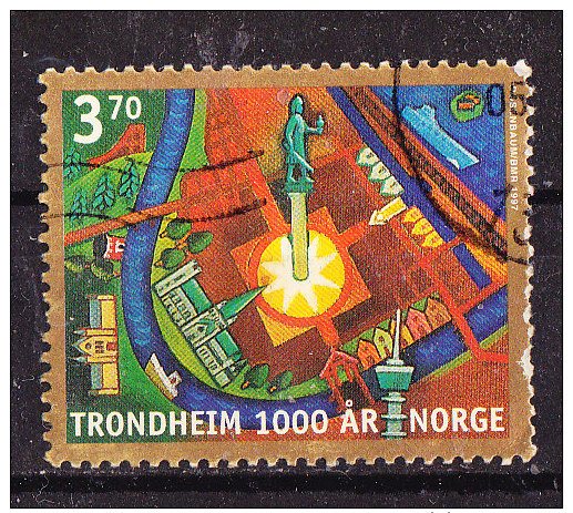 Norvegia 1997-Trondheim-Usato - Gebraucht