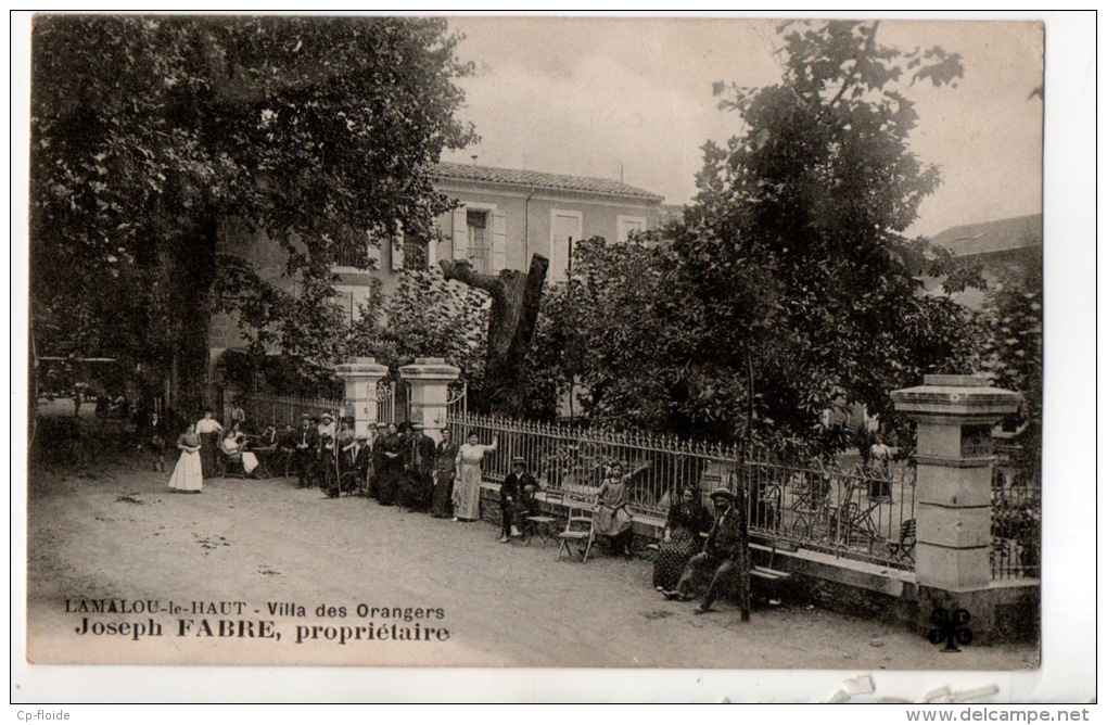 34 - LAMALOU-LE-HAUT . VILLA DES ORANGERS - Réf. N°12094 - - Lamalou Les Bains