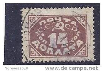 150024903  RUSIA  YVERT  TAXE  Nº  16  D-14 1/2 - Taxe