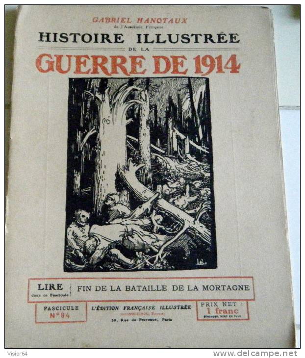 84-Histoire Illustrée Guerre 1914  Gellenoncourt St-Mihiel Mortagne Manonviller Blainville Xaffévillers Crévic Lunéville - Français