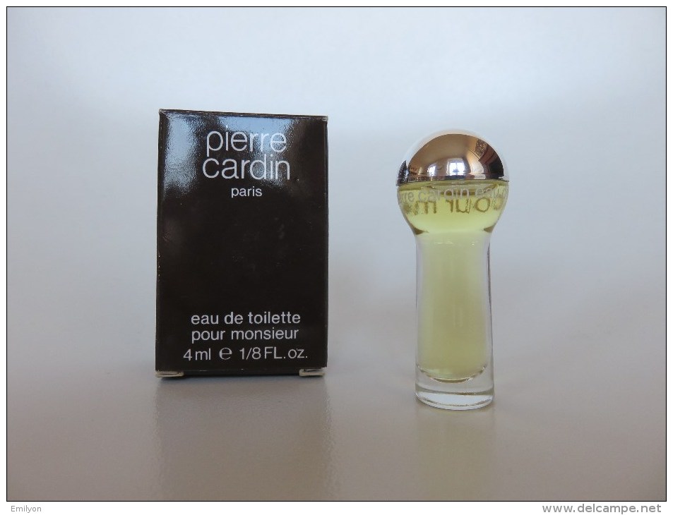 Eau De Toilette Pour Monsieur - Pierre Cardin - Miniatures Hommes (avec Boite)