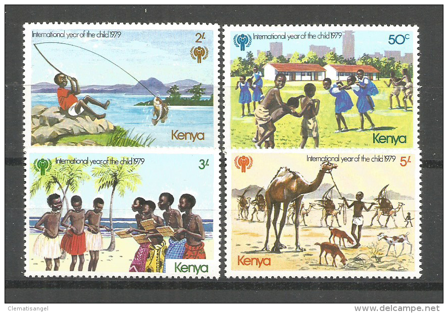 491 * KENYA * JAHR DES KINDES * 1979 * UNGEBRAUCHT ** !! - Kenia (1963-...)