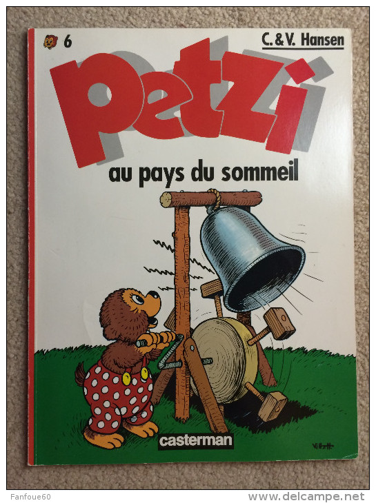 PETZI -  6. Au Pays Du Sommeil (1986, TTBE) - Petzi