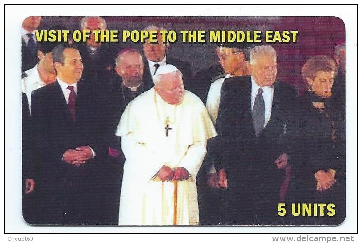 Pope Jean Paul II In The Middle East John Paul PApa Pape Papst - Characters