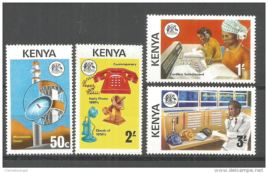 486 * KENYA * TELEKOMMUNIKATION * UNGEBRAUCHT ** !! - Kenia (1963-...)