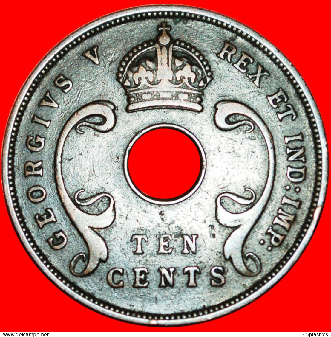 • GREAT BRITAIN HOLE: EAST AFRICA ★ 10 CENTS 1923! LOW START &#9733; NO RESERVE! George V (1911-1936) - Colonie Britannique