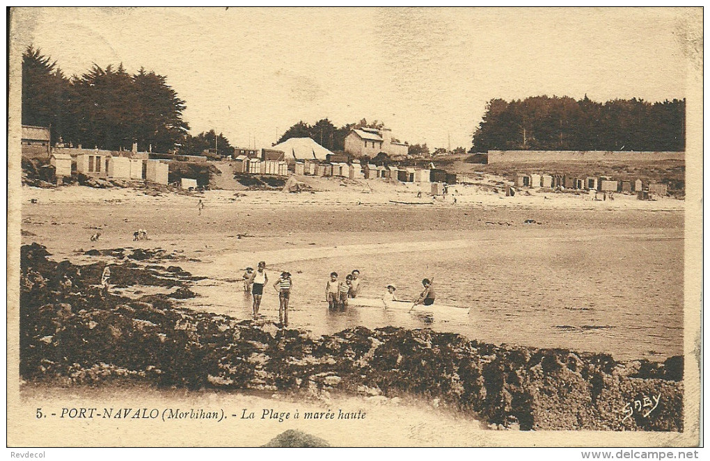 PORT - NAVALO  -- La Plage à Marée Haute                                  -- Gaby 5 - Andere & Zonder Classificatie