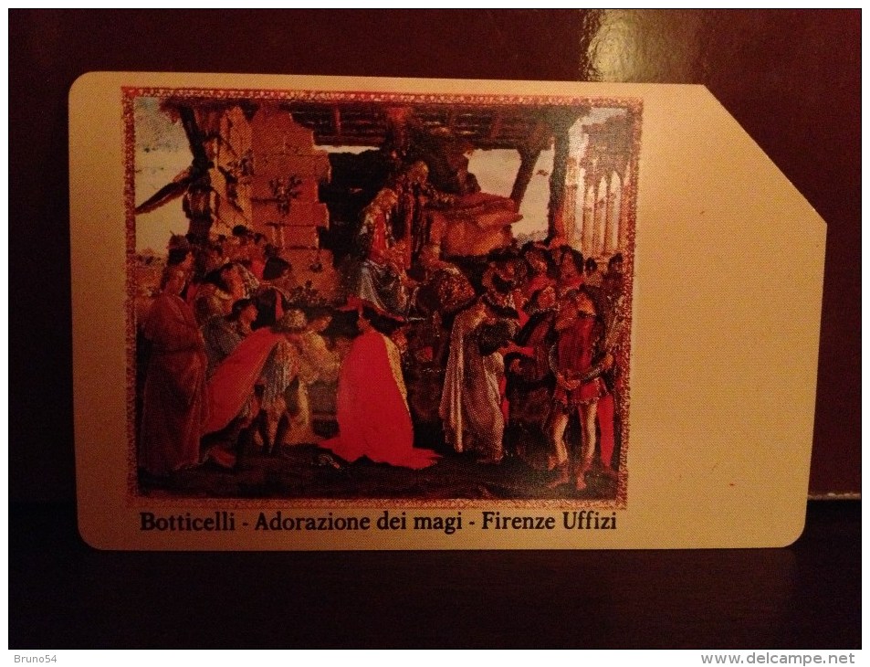 Catalogo Golden Nr  100  Firenze Uffizi Botticelli  Da 5000 Lire  Pikappa SIP - Öff. Sonderausgaben